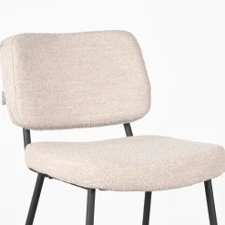 LABEL51 Barstoel Noah - Naturel - Bouclé
