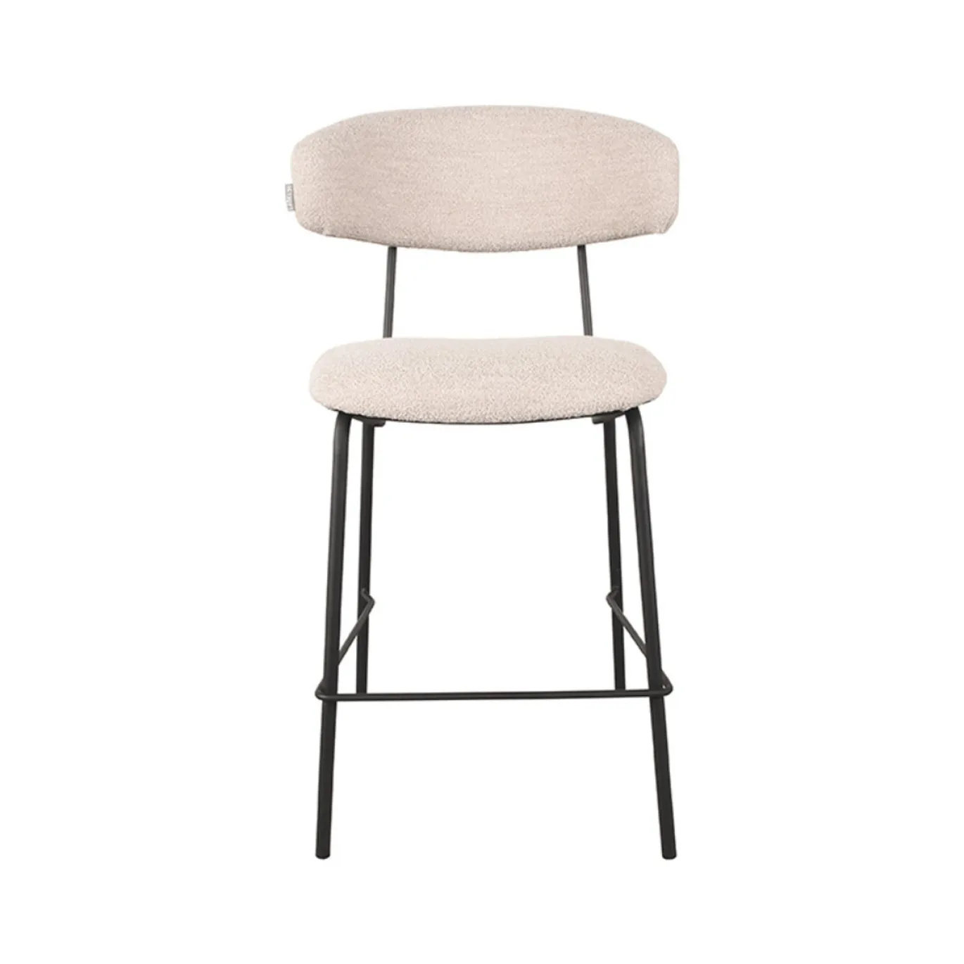 LABEL51 Barstoel Zack - Naturel - Bouclé