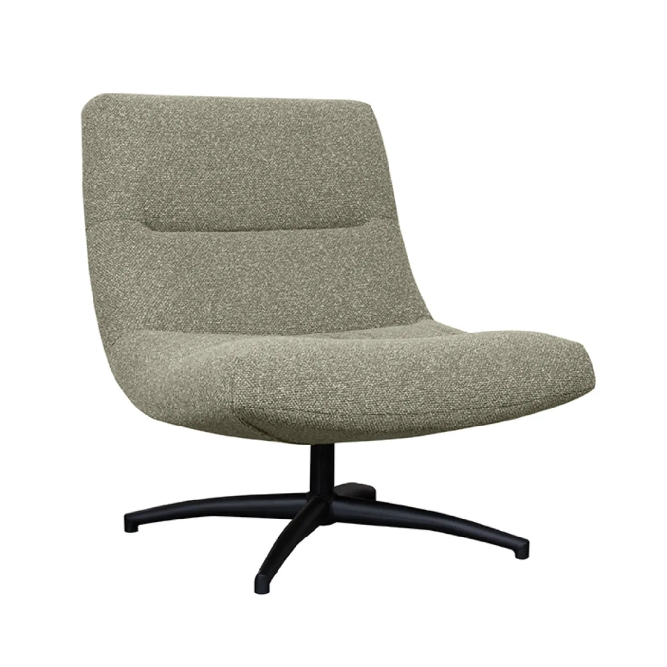 LABEL51 Draaifauteuil Calix Bouclé Naturel