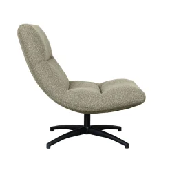 LABEL51 Draaifauteuil Calix Bouclé Naturel