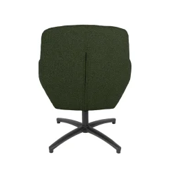 LABEL51 Draaifauteuil Chill Zone Bouclé Forest/Zwart