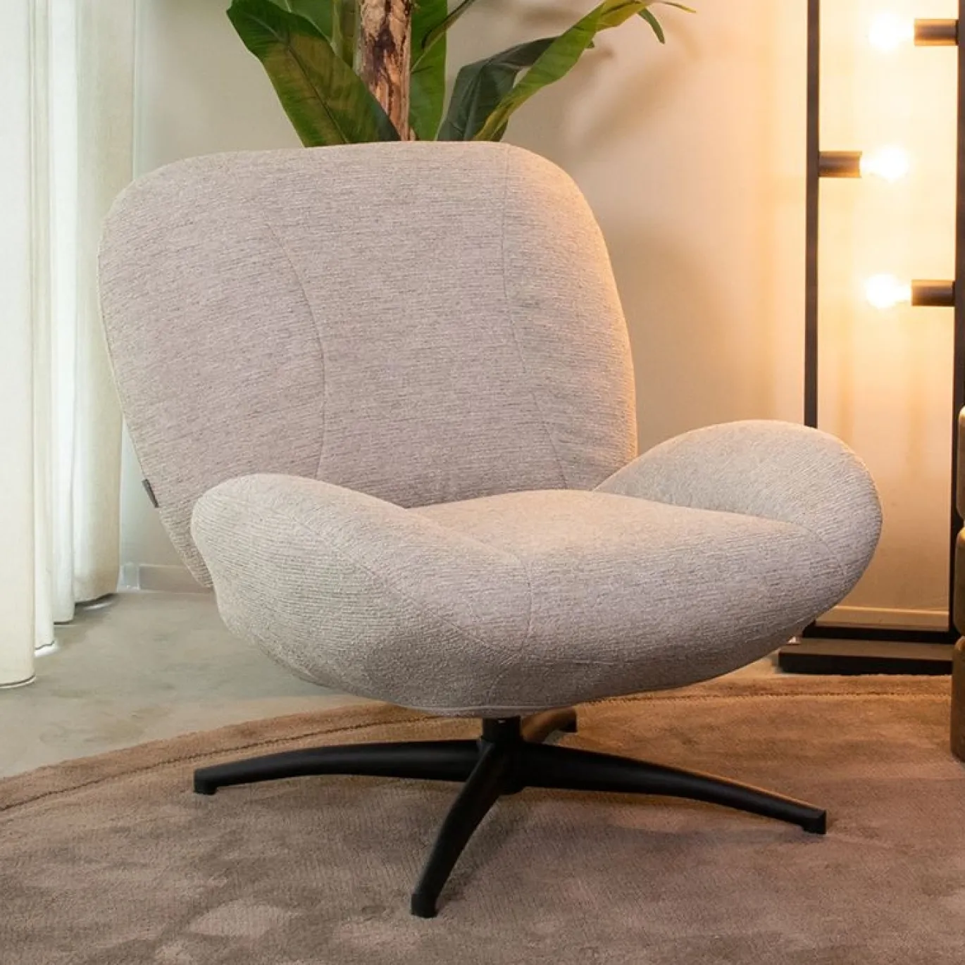 LABEL51 Draaifauteuil Clayton Canyon Naturel
