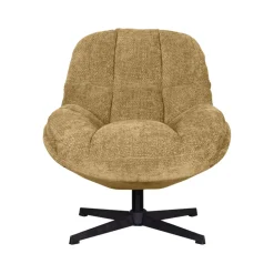LABEL51 Draaifauteuil Huxley Elite Brass