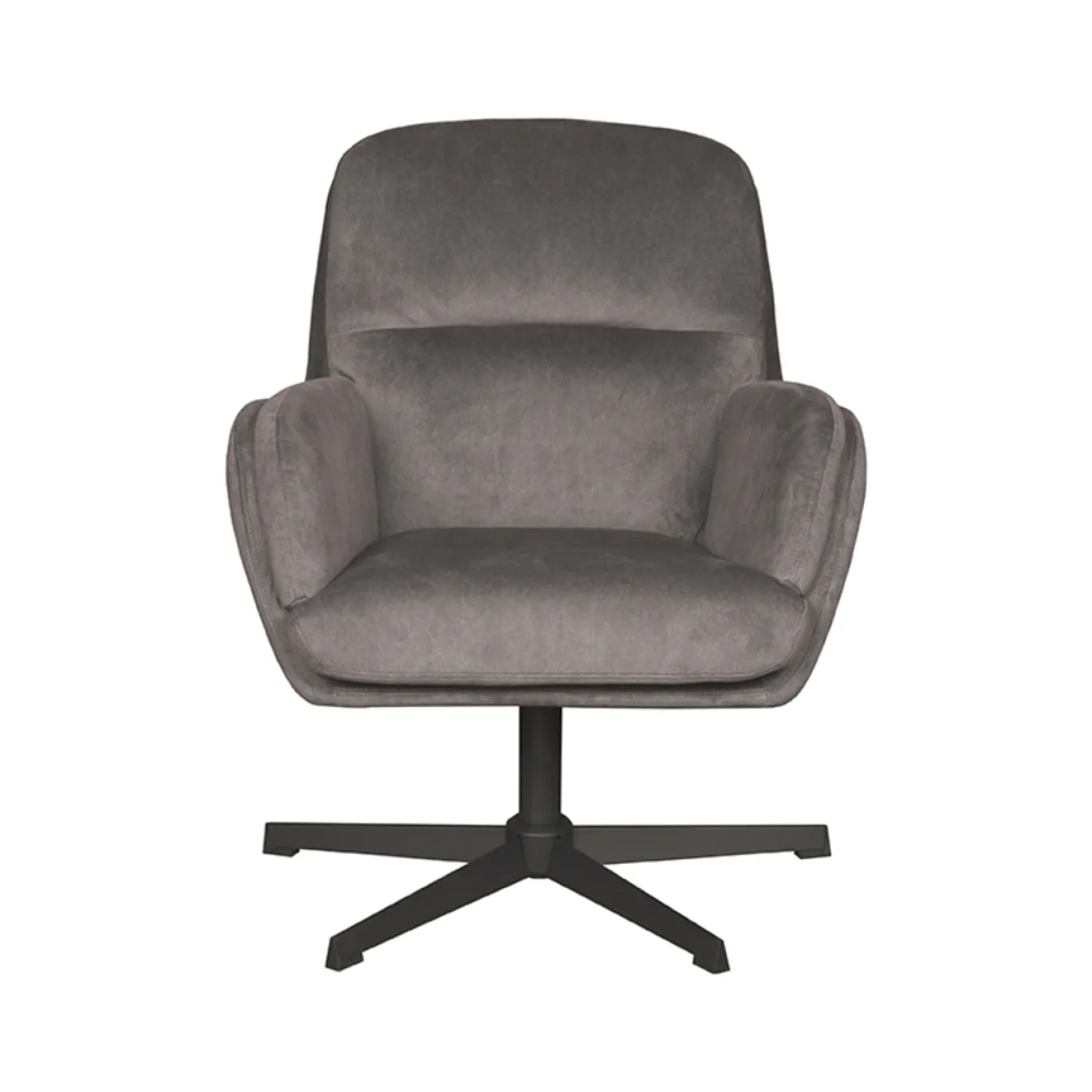LABEL51 Draaifauteuil Moss Antraciet Cosmo
