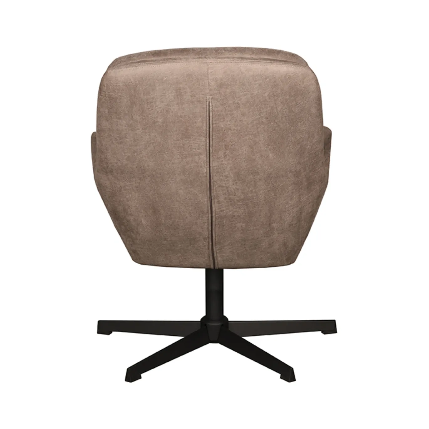 LABEL51 Draaifauteuil Moss Taupe Micro Suede