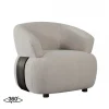 LABEL51 Draaifauteuil Valenza Naturel/Zwart