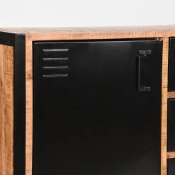 LABEL51 Dressoir Brussels Rough Mangohout 190cm