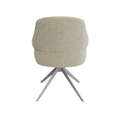 LABEL51 Eetkamerstoel Bern Bouclé Naturel/Taupe
