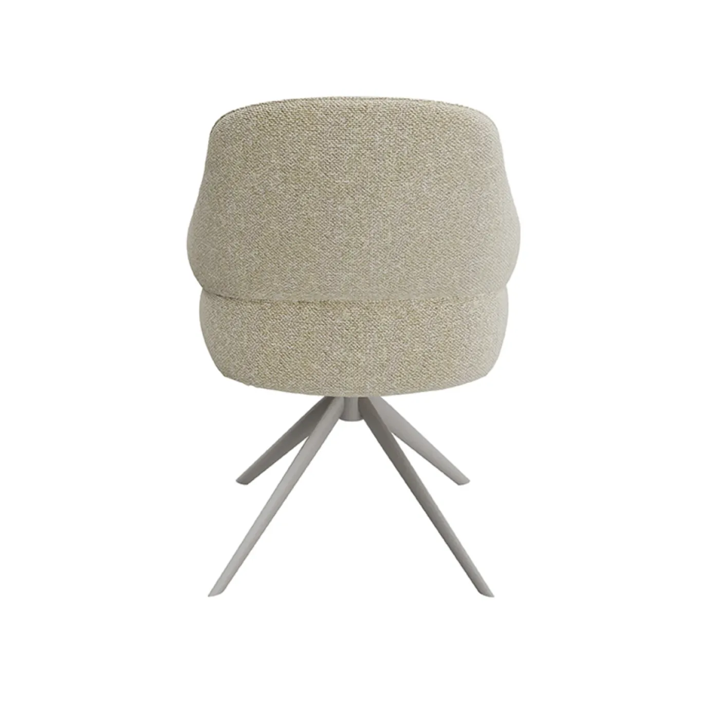 LABEL51 Eetkamerstoel Bern Bouclé Naturel/Taupe
