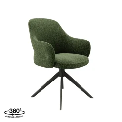 LABEL51 Eetkamerstoel Bern Bouclé Forest