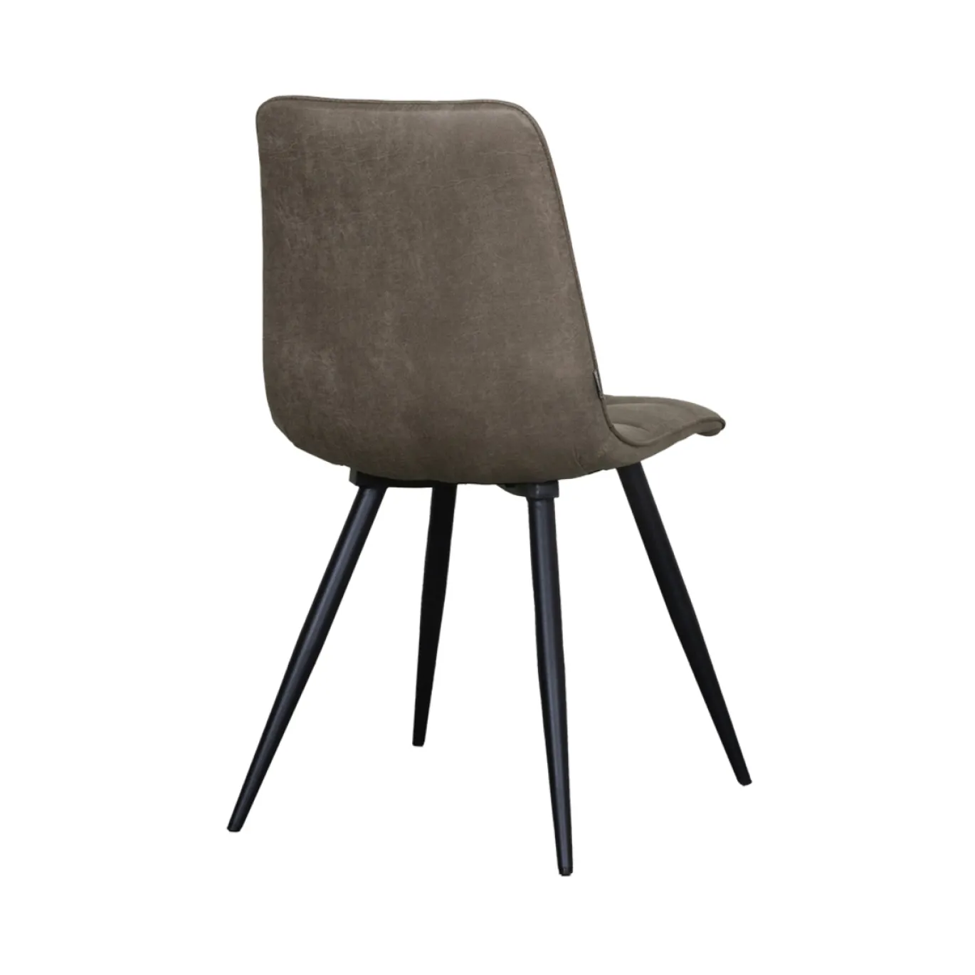 LABEL51 Eetkamerstoel Bistro Micro Suède Taupe