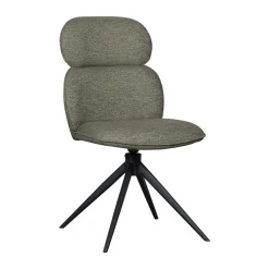 LABEL51 Eetkamerstoel Finn Bouclé Mushroom