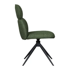 LABEL51 Eetkamerstoel Finn Bouclé Forest
