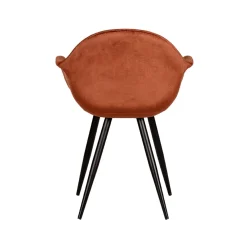Label51 Eetkamerstoel Forli Rust Velvet