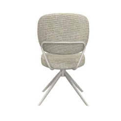 LABEL51 Eetkamerstoel Geneva Bouclé Naturel/Taupe