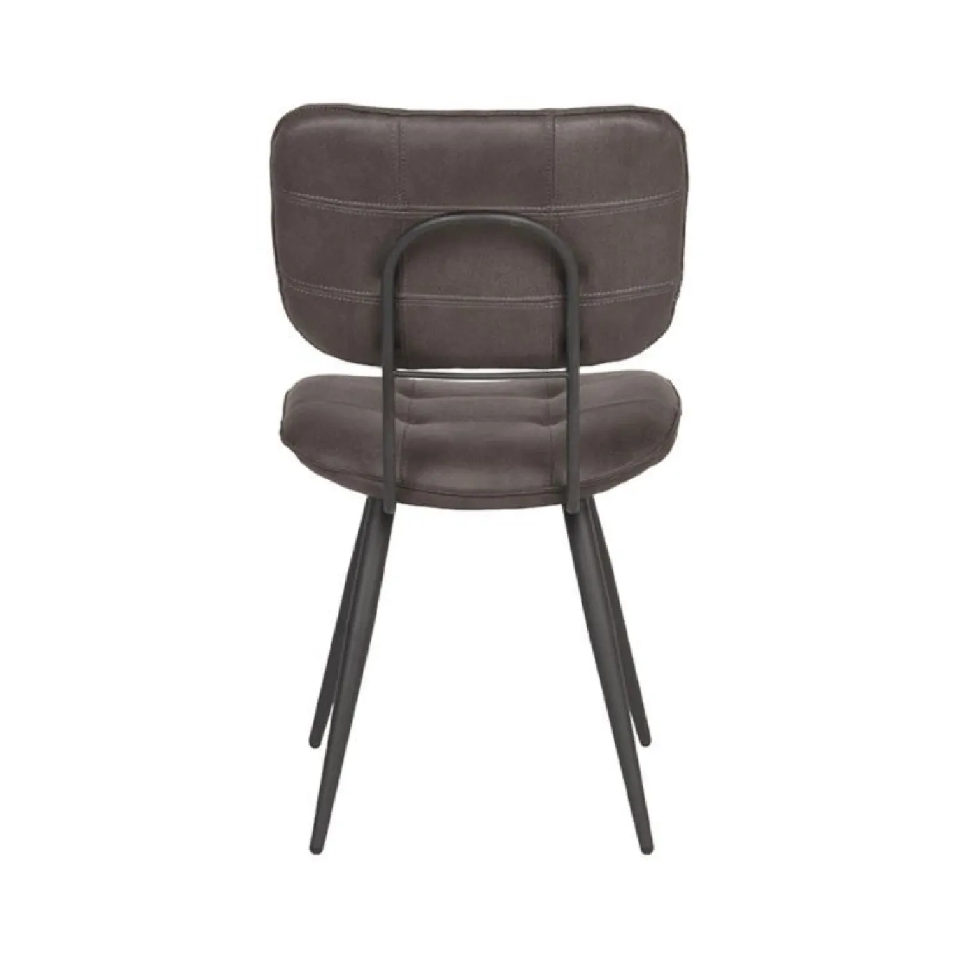 LABEL51 Eetkamerstoel Gus Antraciet Microfiber