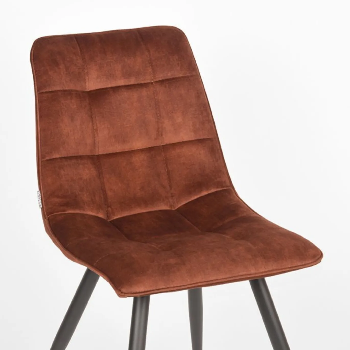 LABEL51 Eetkamerstoel Jelt Rust Velours