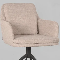 LABEL51 Eetkamerstoel Joy Naturel Bouclé