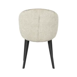 LABEL51 Eetkamerstoel Logan Beige Fluweel