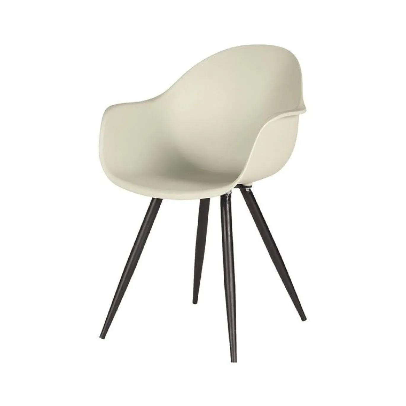 Label51 Eetkamerstoel Luca Beige Wit