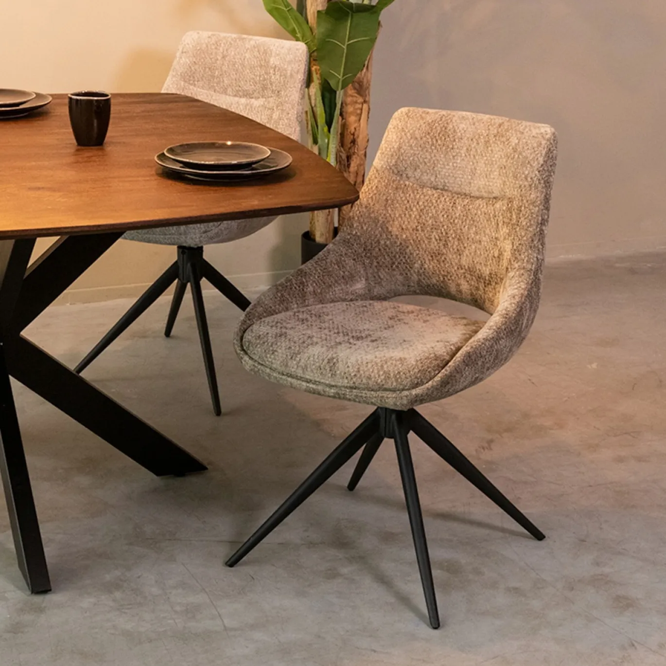LABEL51 Eetkamerstoel Marlow Elite Hunter