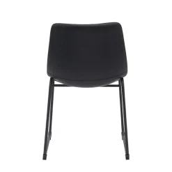 LABEL51 Eetkamerstoel Risto PU-Leer Zwart