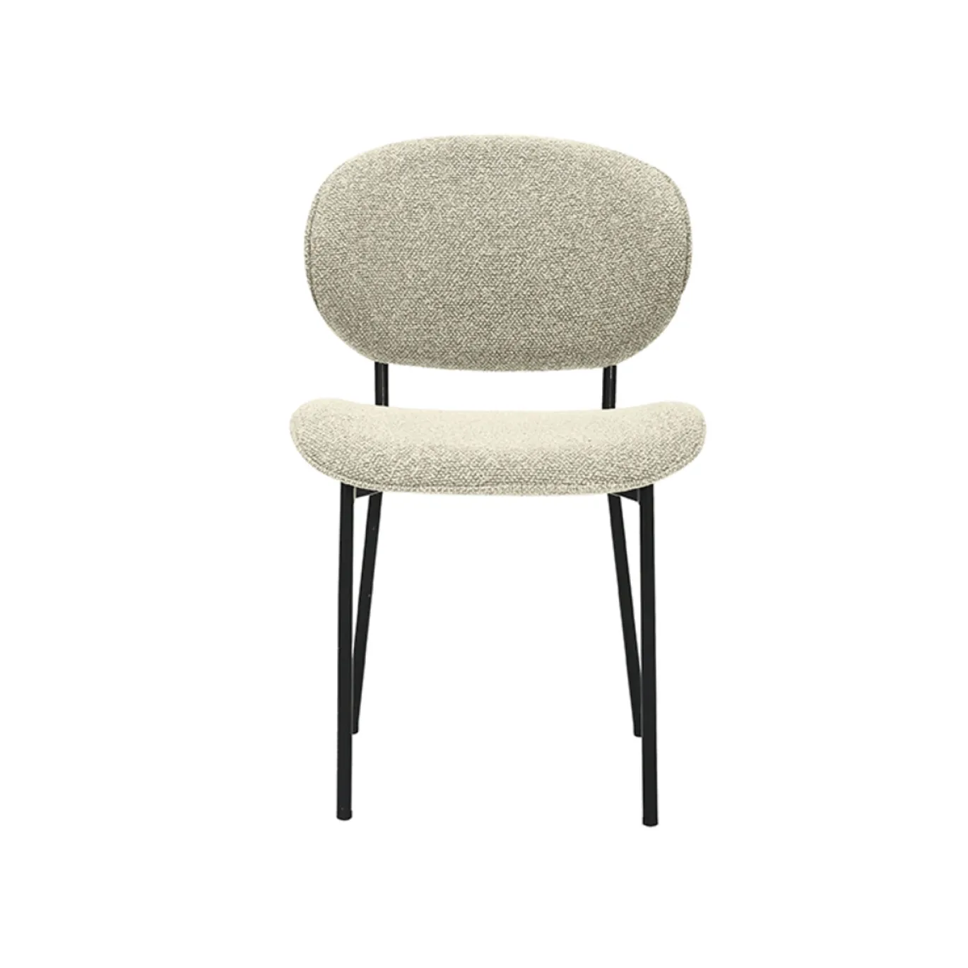 LABEL51 Eetkamerstoel Senn Bouclé Naturel