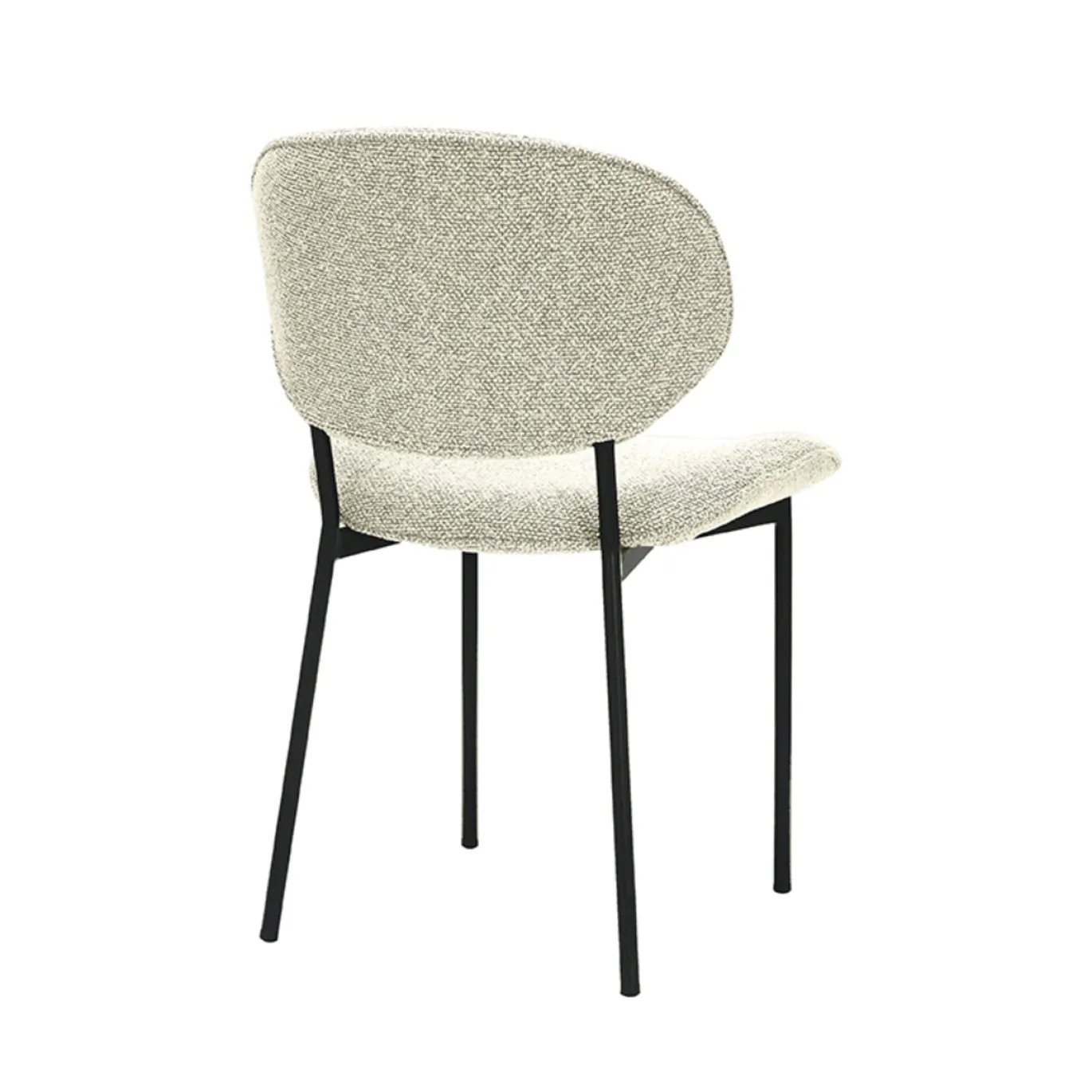 LABEL51 Eetkamerstoel Senn Bouclé Naturel