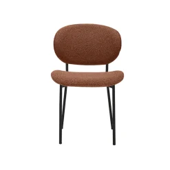 LABEL51 Eetkamerstoel Senn Bouclé Coral