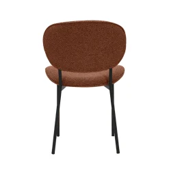 LABEL51 Eetkamerstoel Senn Bouclé Coral
