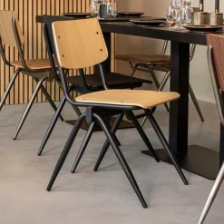 LABEL51 Eetkamerstoel Solid Naturel