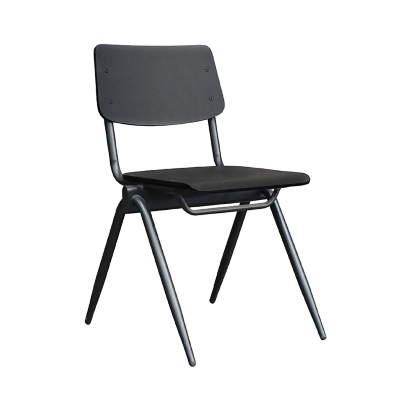 LABEL51 Eetkamerstoel Solid Zwart