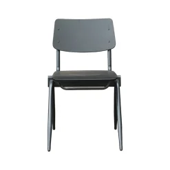 LABEL51 Eetkamerstoel Solid Zwart
