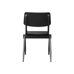 LABEL51 Eetkamerstoel Solid Zwart