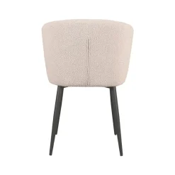 LABEL51 Eetkamerstoel Wave Naturel Bouclé