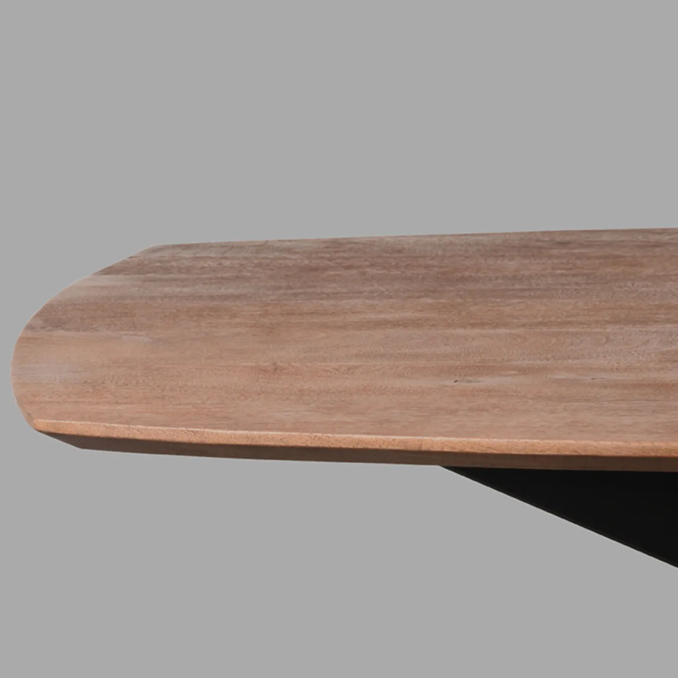 LABEL51 Eetkamertafel Zane Espresso Mangohout 220cm