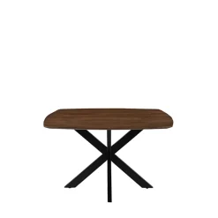 LABEL51 Eettafel Blake Bruin 130x130cm