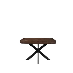 LABEL51 Eettafel Blake Espresso 130x130cm