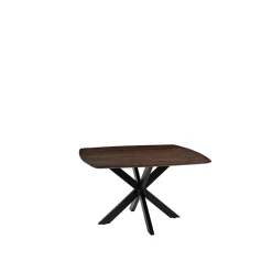 LABEL51 Eettafel Blake Espresso 130x130cm