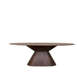 LABEL51 Eettafel Jagger Ovaal Espresso 240cm