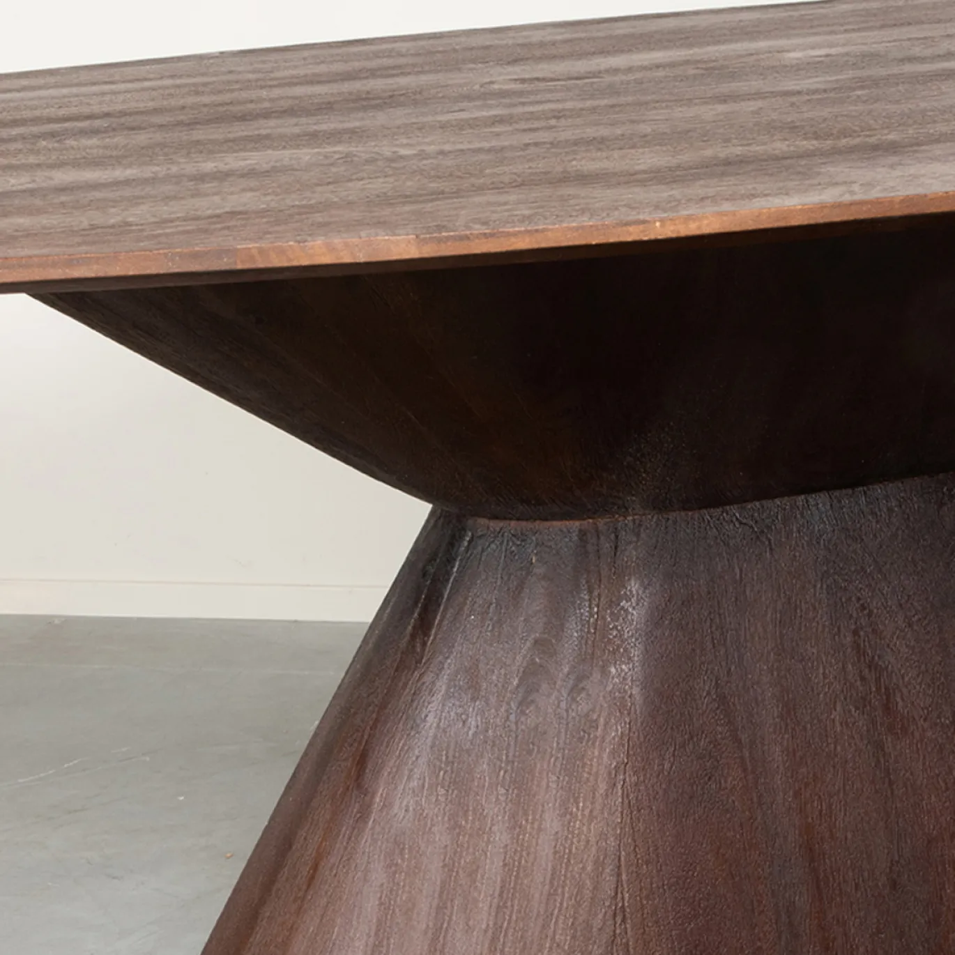 LABEL51 Eettafel Jagger Ovaal Espresso 200cm