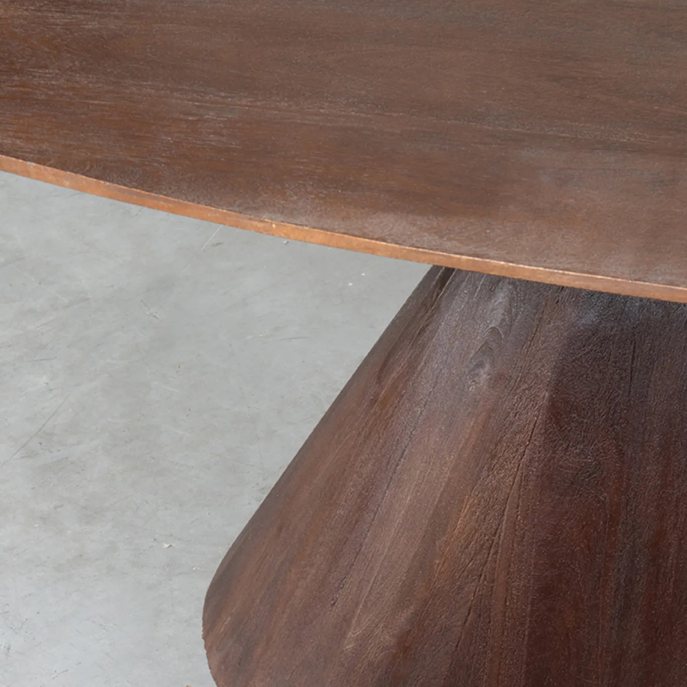 LABEL51 Eettafel Jagger Ovaal Espresso 200cm
