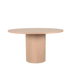 LABEL51 Eettafel Oliva Naturel Eiken Ø130cm