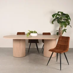 LABEL51 Eettafel Oliva Naturel Eiken 240cm