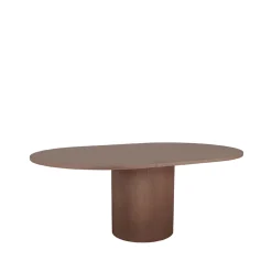 LABEL51 Eettafel Oliva Walnoot Eiken Uitschuifbaar 150/200cm