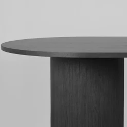 LABEL51 Eettafel Oliva Zwart Eiken 240cm