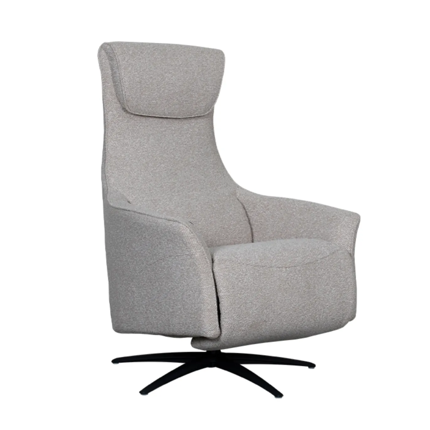 LABEL51 Elektrische Fauteuil Lund Bouclé Naturel