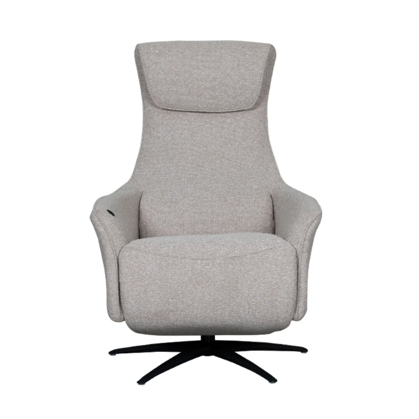 LABEL51 Elektrische Fauteuil Lund Bouclé Naturel