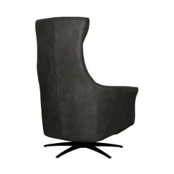 LABEL51 Elektrische Fauteuil Lund Micro Suède Antraciet