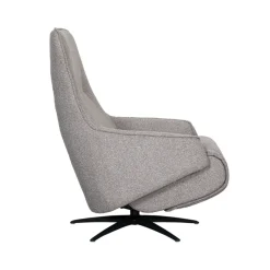 LABEL51 Elektrische Fauteuil Odense Bouclé Mushroom